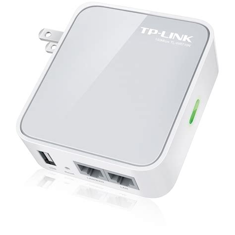 TP-LINK TL-WR710N 150Mbps Wireless N Mini Pocket Portable Router, Repeater, Client, 2 LAN Ports ...