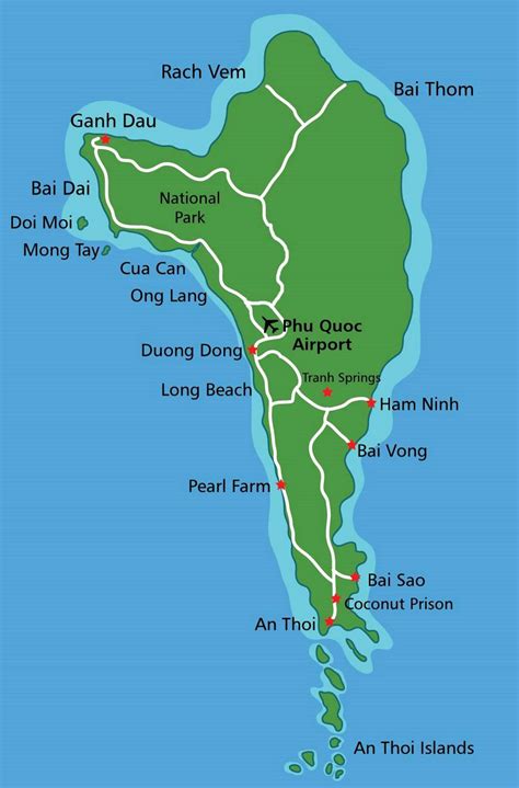 Phu Quoc on the world map and Vietnam | MirPlaneta