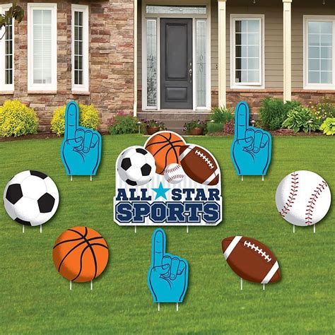 Big Dot of Happiness Go, Fight, Win - Sports - Yard Sign & Outdoor Lawn ...