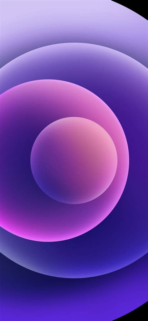 Download purple iPhone 12 wallpapers for any smartphone | iThinkDifferent