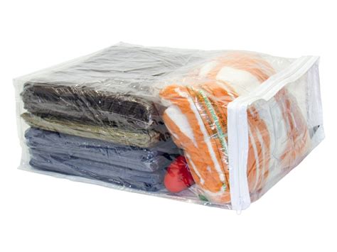 Vinylpac - zippered storage plastic clear vinyl bags