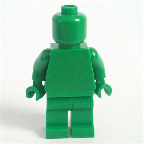 Green Lego Monochrome Minifigure