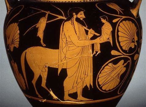 Achilles - With His Father, Peleus