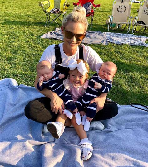 Meghan King Edmonds Holds Her 3 Kids in Her Lap