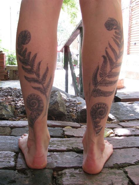 Image result for fiddlehead fern tattoo Time Tattoos, Leg Tattoos ...