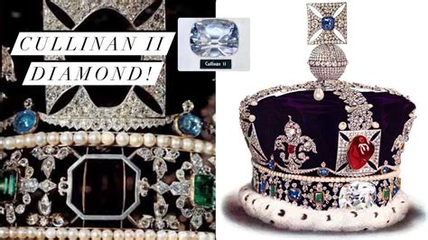 History Behind the Cullinan II Diamond | Royal Crown Jewels - YouTube