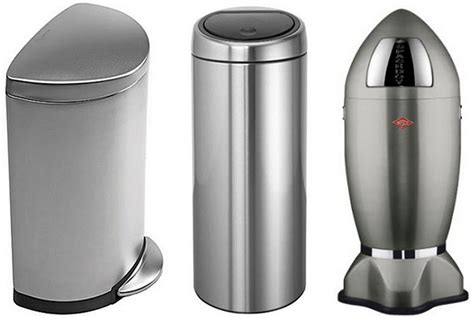 Stainless steel kitchen trash cans – WhereIBuyIt.com