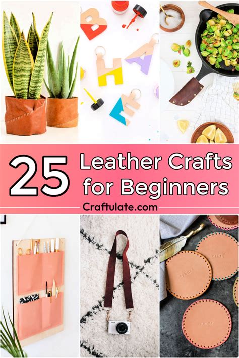 25 Easy Leather Crafts and Projects for Beginners