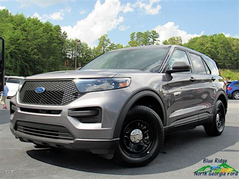 2020 Sterling Gray Metallic Ford Explorer Police Interceptor AWD ...