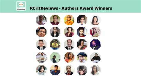 Authors Awards 2021 - R Crit Reviews