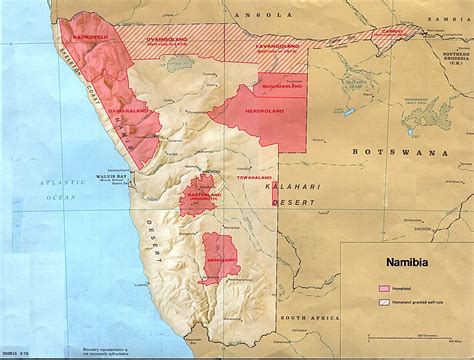 Download Free Namibia Maps