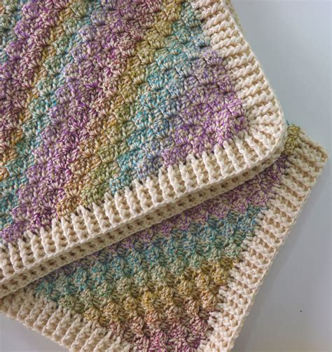 Crochet C2C Beginner Baby Blanket Written Pattern - Etsy