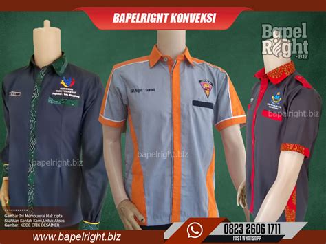 Warna Baju PDH Keren Kombinasi & Batik | Bapelright Konveksi