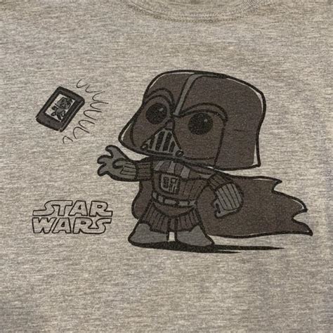 Funko pop darth vader Star Wars shirt Size L (sized... - Depop