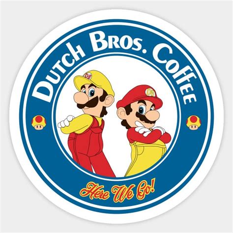 Dutch Bros Coffee Decal Laptop Decals Stickers | Custom Made In the USA ...