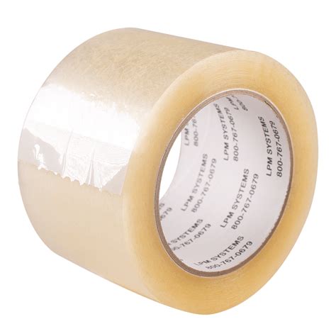 3M 311+ Clear Tape 3" X 110 YD (72mm x 100m)