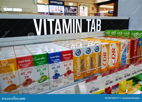 Jakarta, Indonesia, February 16, 2022: Various Types of Vitamins and ...