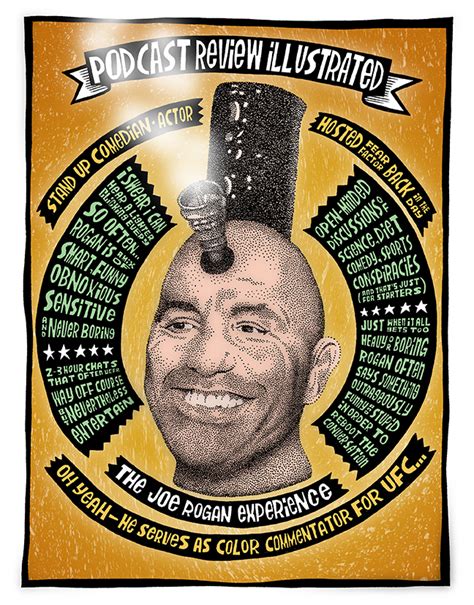 Podcast Review Illustrated: The Joe Rogan Experience — 12 Acre Studio