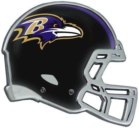 Baltimore Ravens Auto Emblem - Helmet | Car emblem, Helmet, Nfl car