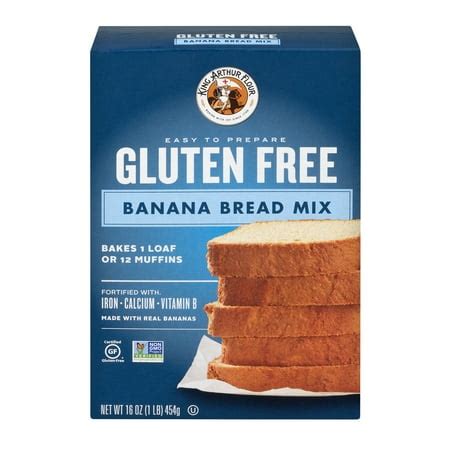 King Arthur Flour Gluten Free Banana Bread Mix, 16.0 OZ - Walmart.com