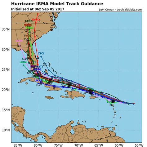 When will Hurricane Irma hit? Latest forecast for Florida, USA ...