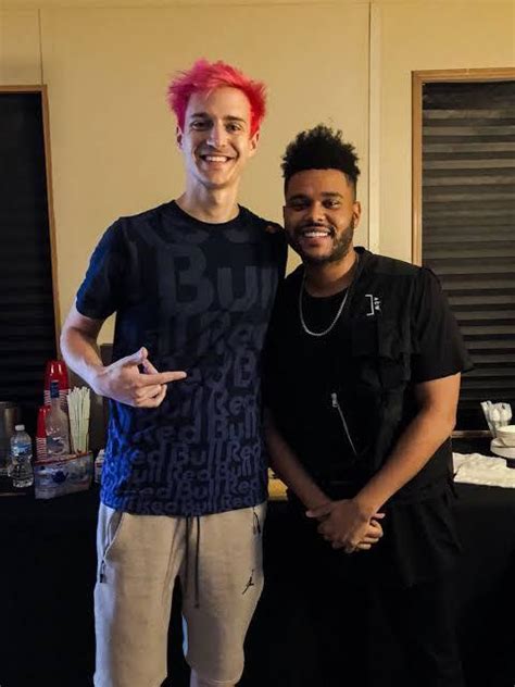 The Weeknd (right) with famous Fortnite streamer Ninja (left) : r/TheWeeknd