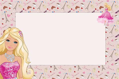 Barbie Name Tag Template Printable - Printable Templates Free