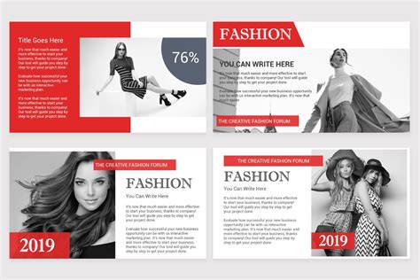 Fast Fashion Presentation Template