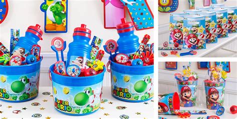 Super Mario Party Favors - Stickers, Stationery & Candy | Party City