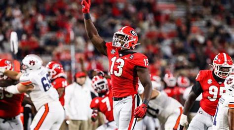 Azeez Ojulari Outside Linebacker - EDGE Georgia | NFL Draft Profile & Scouting Report