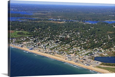 Misquamicut State Beach, Westerly, Rhode Island - Aerial Photograph ...