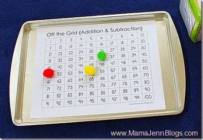 Addition & Subtraction Game | Fun Family Crafts