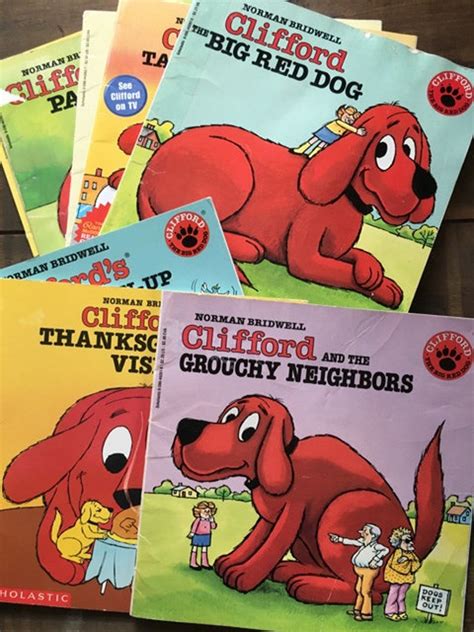 Clifford the Big Red Dog Book YOUR CHOICE of Books Clifford Small Red Puppy Pals Takes A Trip ...