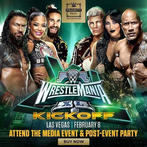 When is the WrestleMania 40 Kickoff Press Event? Details on where and ...