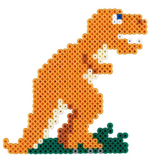 Hama Beads Dinosaur Kingdom | Bügelperlen, Hama bügelperlen, Basteln ...