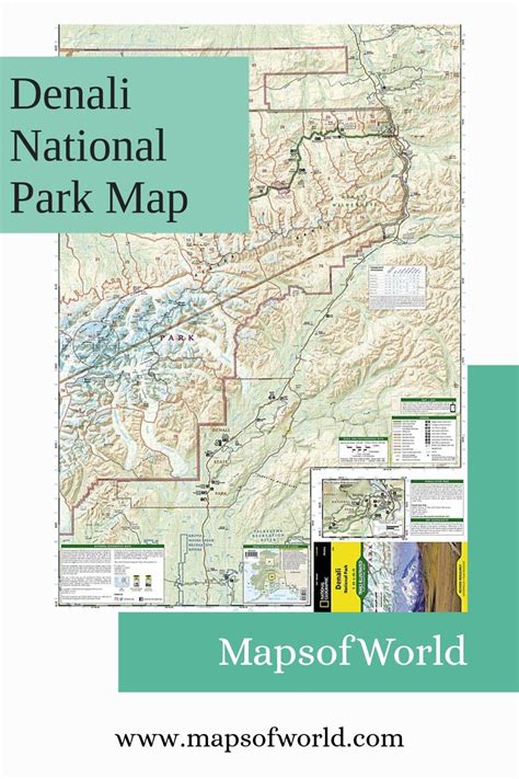 Denali National Park Map - Explore Trails and More