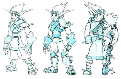 Jak Concepts - Characters & Art - Jak II | Concept art characters ...