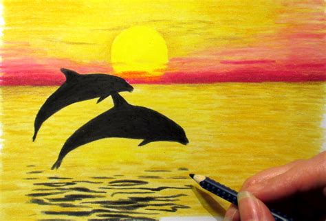Easy Colored Pencil Drawings Of Landscapes