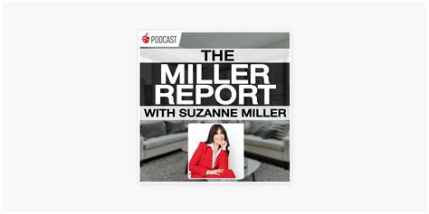 ‎The Miller Report with Suzanne Miller on Apple Podcasts