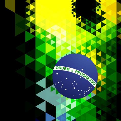 Bandera de Brasil de estilo abstracto 219332 Vector en Vecteezy