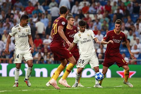 Real Madrid-Roma Champions League Group Stage 2018 Match Preview ...