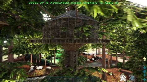 ARK: Survival Evolved treehouse - YouTube