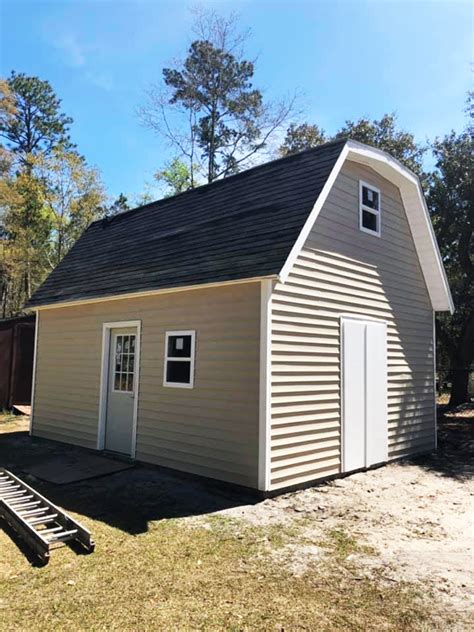 16x20 Gambrel Shed - DIY Project | MyOutdoorPlans