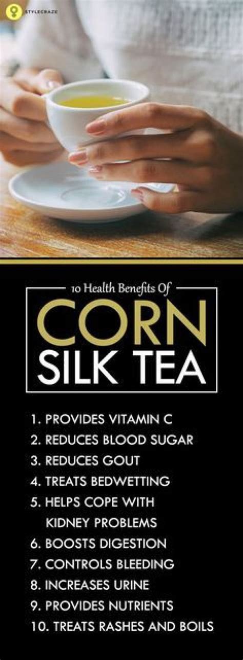 10 Amazing Health Benefits Of Corn Silk Tea #detoxsmoothie | Corn ...