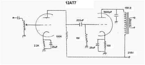 Building a valve amplifier schematics