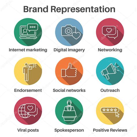 Pictures: brand ambassador | Brand Ambassador Spokesperson Icon Set ...