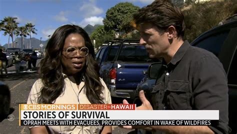 Oprah Criticism After Maui Fires