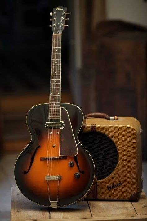 Gibson ES150, the first electric guitar made, from 1936. Harper's first ...