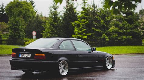 Black coupe, car, BMW, BMW E36 HD wallpaper | Wallpaper Flare