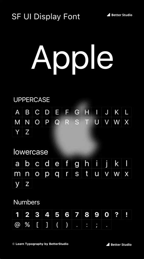 Apple Logo Font: Download Free Font & Logo